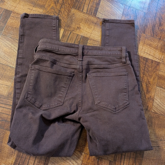 Lucky Brand Mid Rise Hayden Skinny Puce Plum Jeans 0 25A Women's - Picture 4 of 6